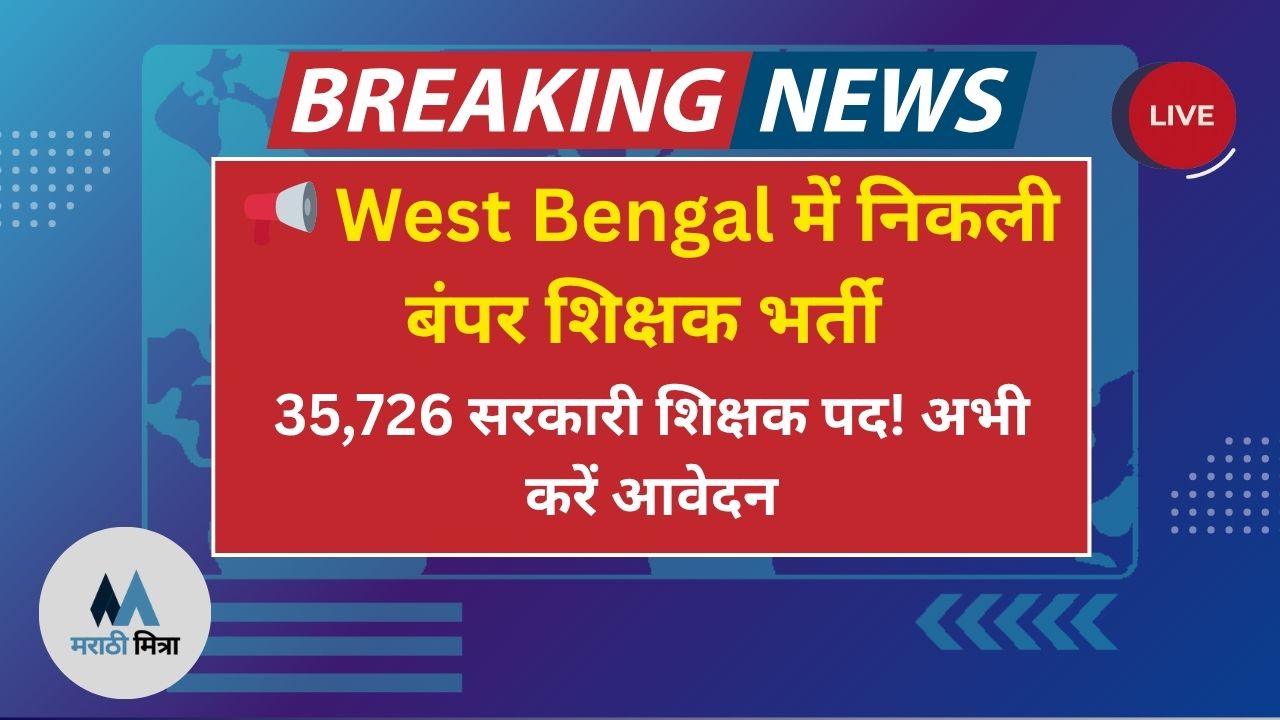West Bengal Assistant Teacher Recruitment